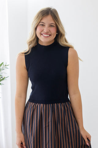 Someday Soon Striped Dress