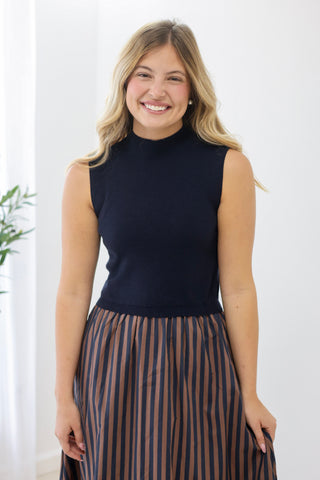 Someday Soon Striped Dress
