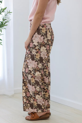 A Pretty Touch Floral Pants