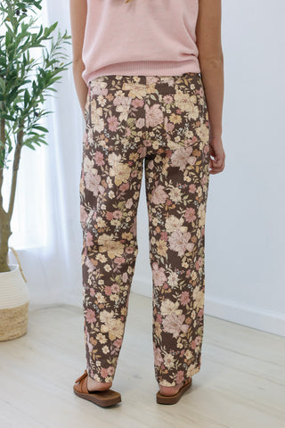 A Pretty Touch Floral Pants
