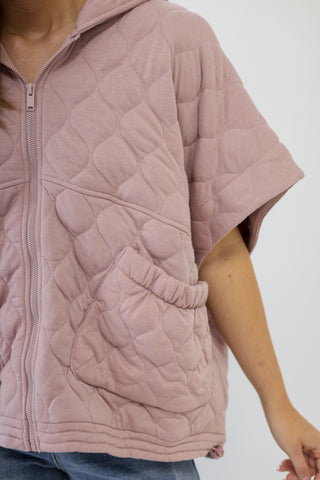 See Me Through Soft Zip Up Jacket