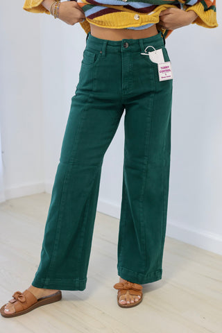 Hold Out Wide Leg Jeans by Risen