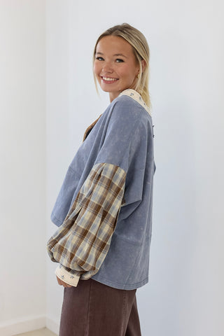 Confidence in Style Mineral Wash Top