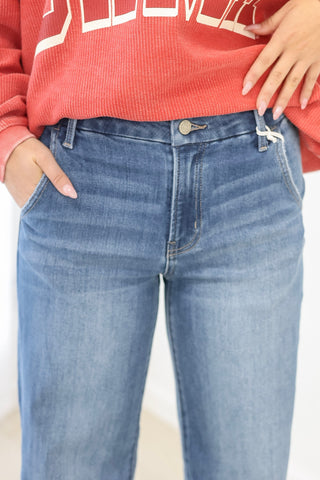 On the Go Wide Leg Jeans