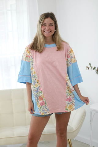 Fun in the Sun Patchwork Top
