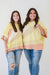 Sunny Day Fun Washed Fabric Top in Yellow by Oli & Hali