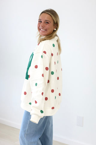 A Life Full of Joy Mock Neck Pullover