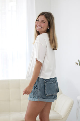 Cornerstone of Cute White Top