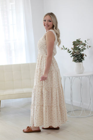 Sweet Cherry Smocked Dress