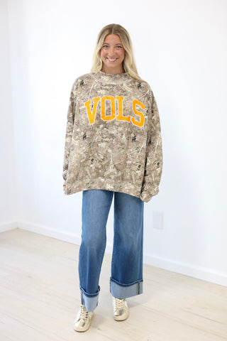 Vols' Favorite Camo Mock Neck