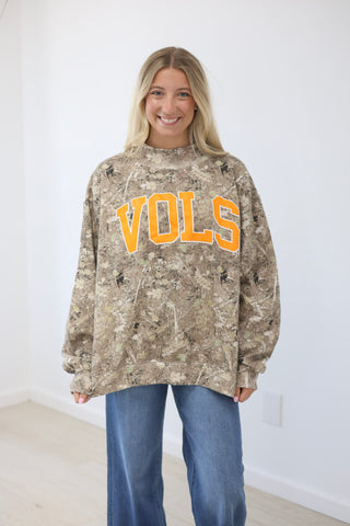 Vols' Favorite Camo Mock Neck