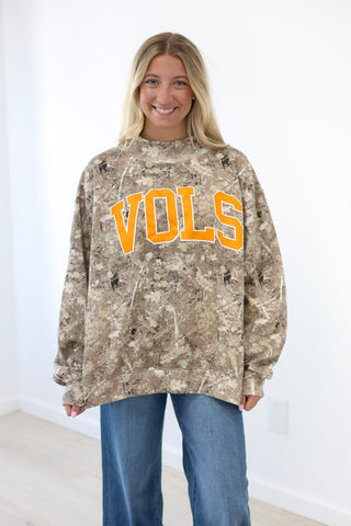 Vols' Favorite Camo Mock Neck
