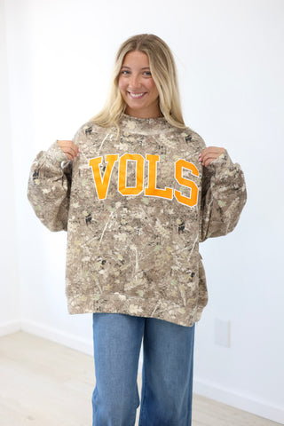 Vols' Favorite Camo Mock Neck