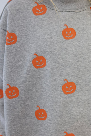 Halloween/Pumpkin Craze Mock Neck Pullover