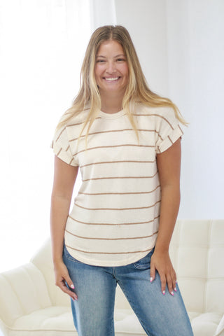 The Everyday Tee in Cream