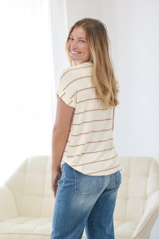 The Everyday Tee in Cream