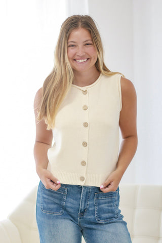 The Best of Vests in Cream