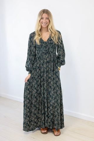 Forever Date Floral Maxi Dress