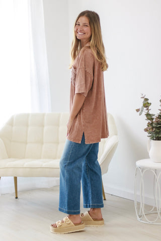 A Touch Extra Crochet Pocket Top