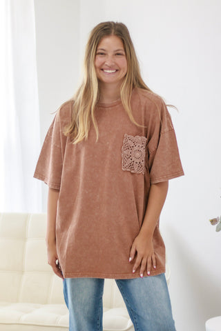 A Touch Extra Crochet Pocket Top