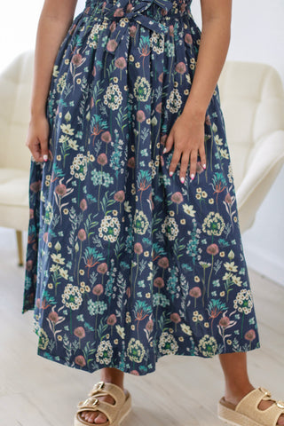 Midnight Dreams Floral Dress