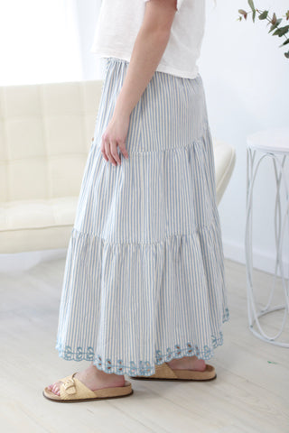 Say You Will Striped Skirt