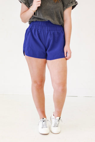 In My Era Royal Blue Athletic Shorts