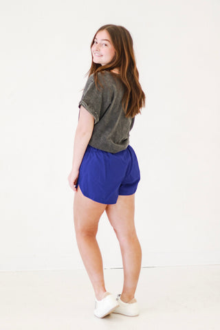In My Era Royal Blue Athletic Shorts