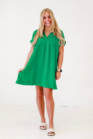Future Ready Kelly Green Dress
