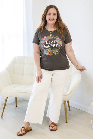 Natural Life Live Happy Tee
