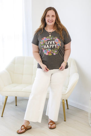 Natural Life Live Happy Tee