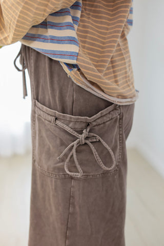 Finally Found You Mineral Wash Pants in Espresso