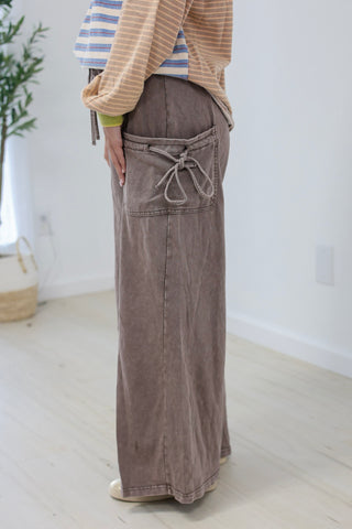 Finally Found You Mineral Wash Pants in Espresso