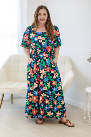 Captured by You Floral Dress