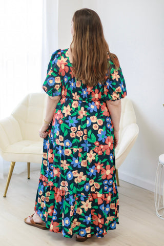 Captured by You Floral Dress