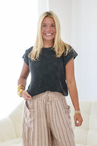 The Modern Staple Sweater in Black