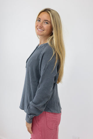 Easy to Love Mineral Washed Top