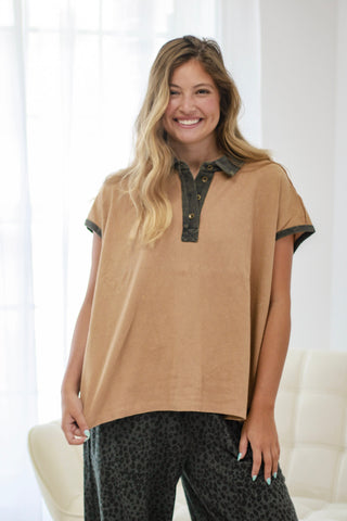 Word Around Town Top in Coco