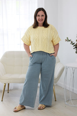 Bound to You Butter Yellow Sweater