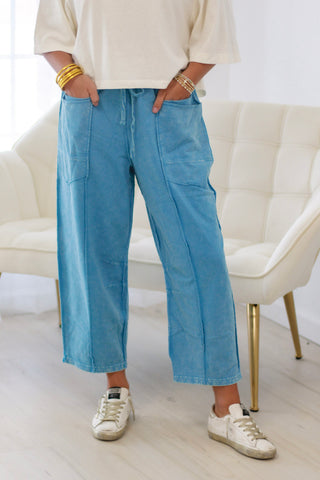 DayDream Believer Mineral Wash Pants in DayBlue