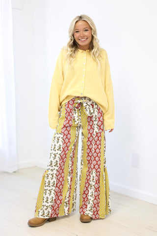 Secret Admirer Printed Pants