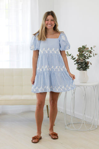 Beach Babe Blue Dress