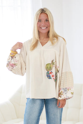 Just A Wildflower Patch Tunic