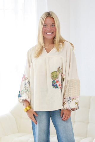 Just A Wildflower Patch Tunic