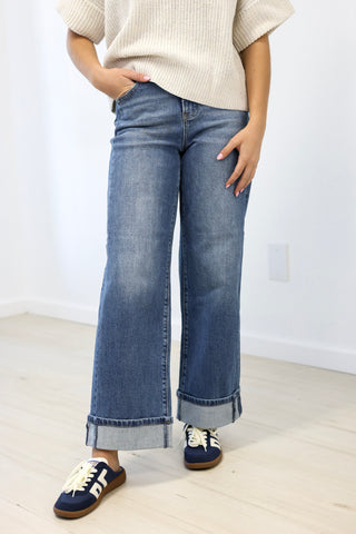 Shake It Up Cuffed Jeans by Risen