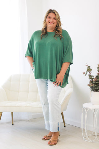 Stay Here Oversized Tee