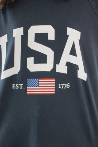 USA Calling Long Sleeve Tee