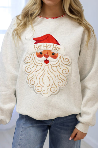 Holiday Magic Santa Pullover