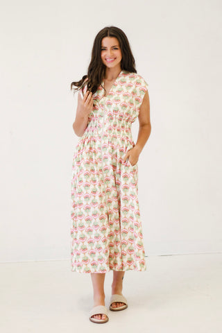Tea in the Garden Floral Dress