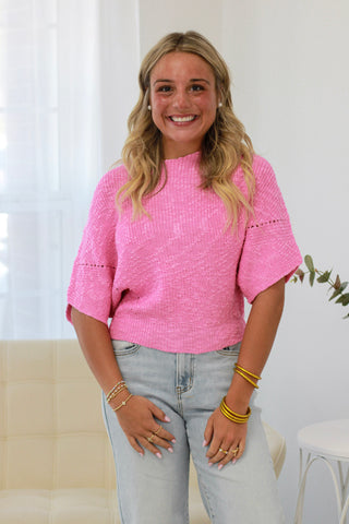 Locked In Pink Top